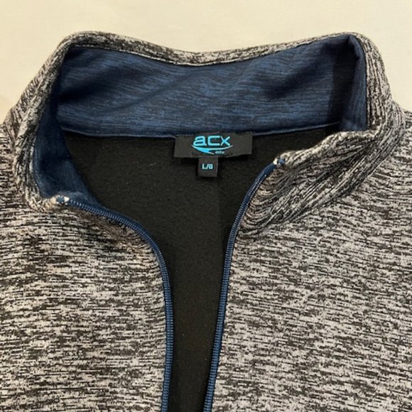 ACX fleece half zip sweater - Picture 3 of 3